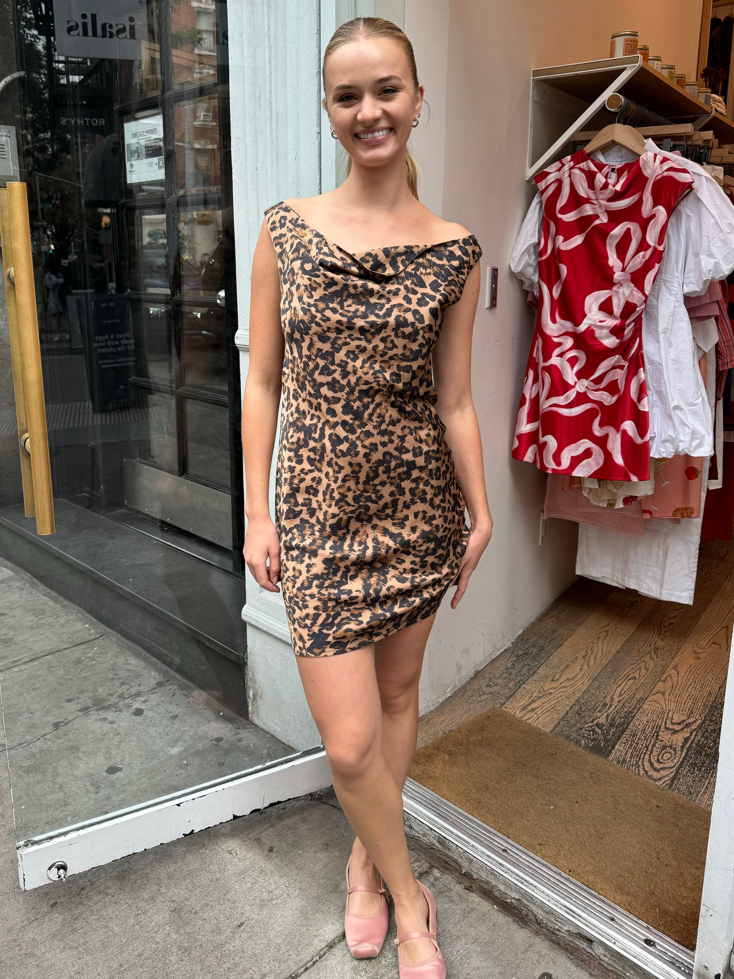 Aralise Dress in Leopard