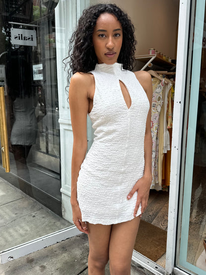 Brielle Mini Dress in Cream