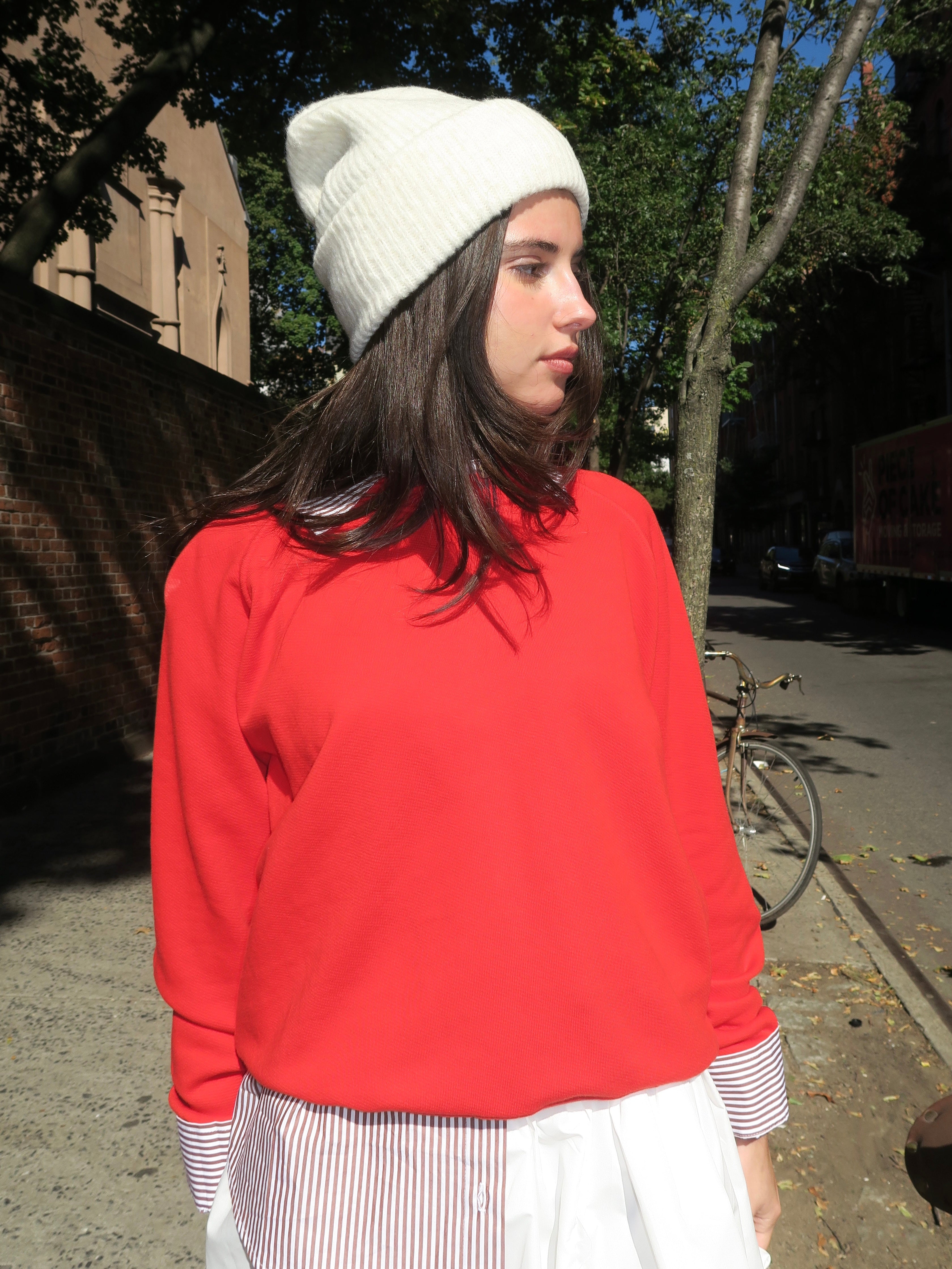 Isalis Beanie in Cream