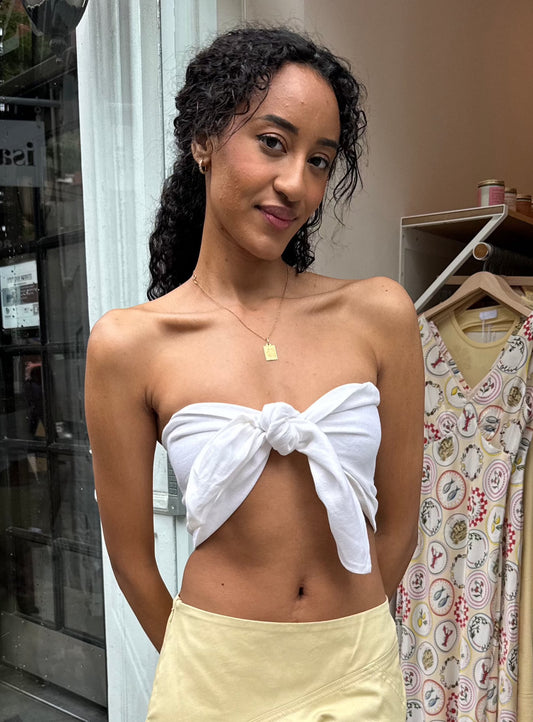 Micky Bandeau in Ivory