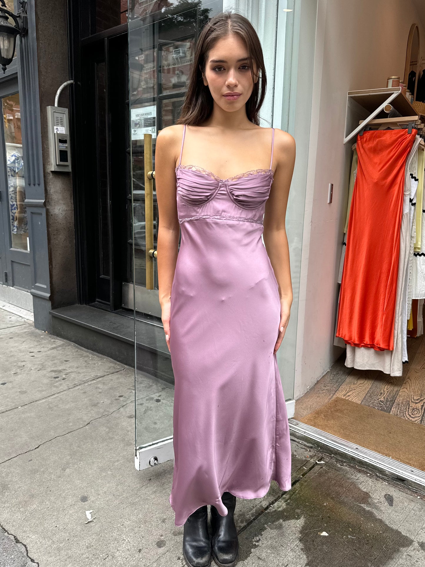 Florianne Dress in Purple