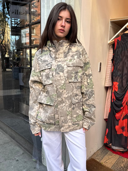 Bambi Twill Jacket in Camo