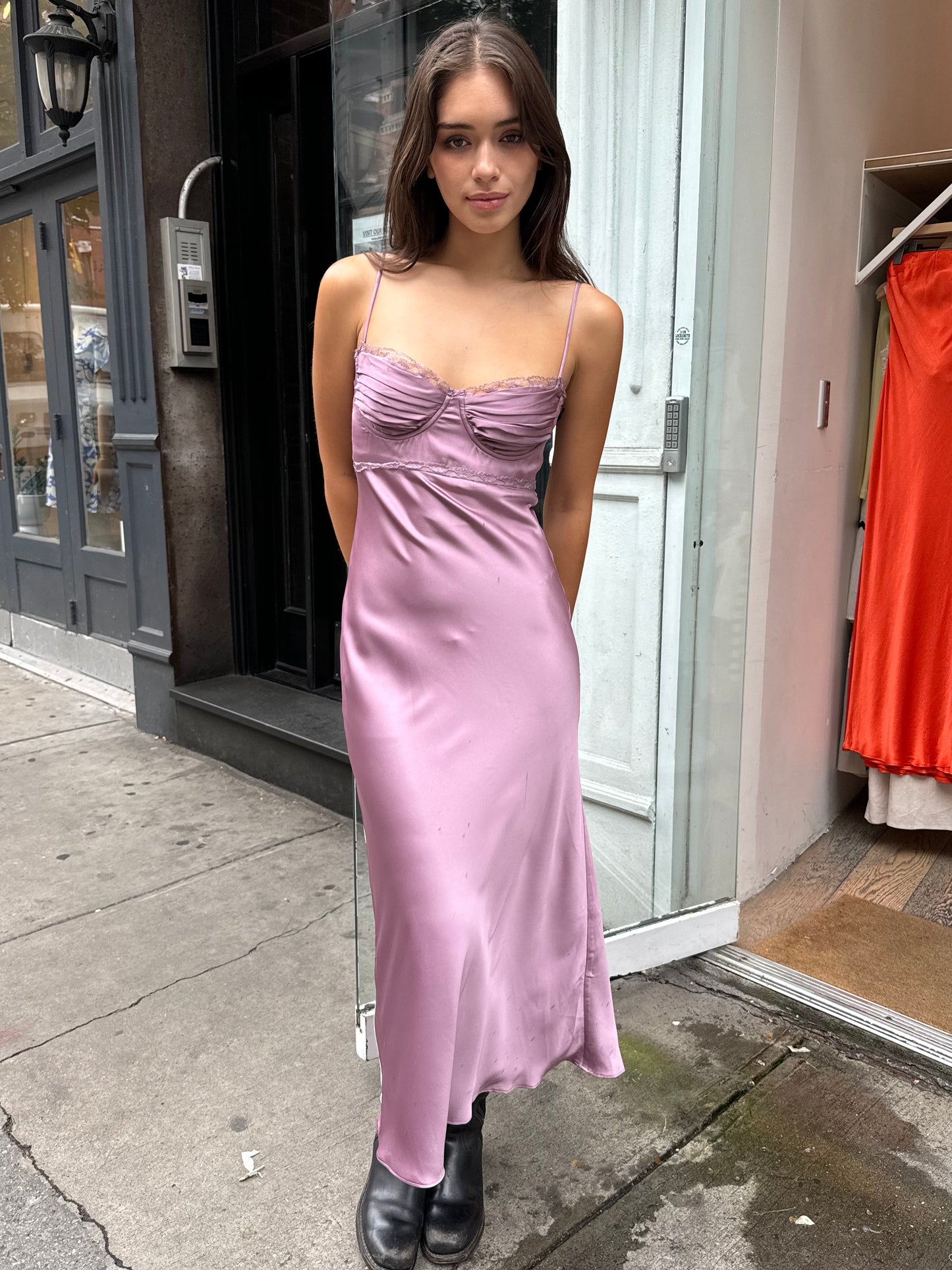 Florianne Dress in Purple