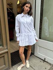 Sennae Shirt Dress in White