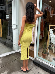 Galia Dress in Avocado