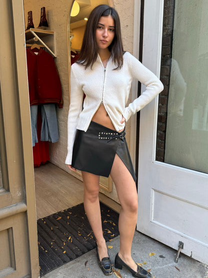 Blanca Mini Skirt in Black