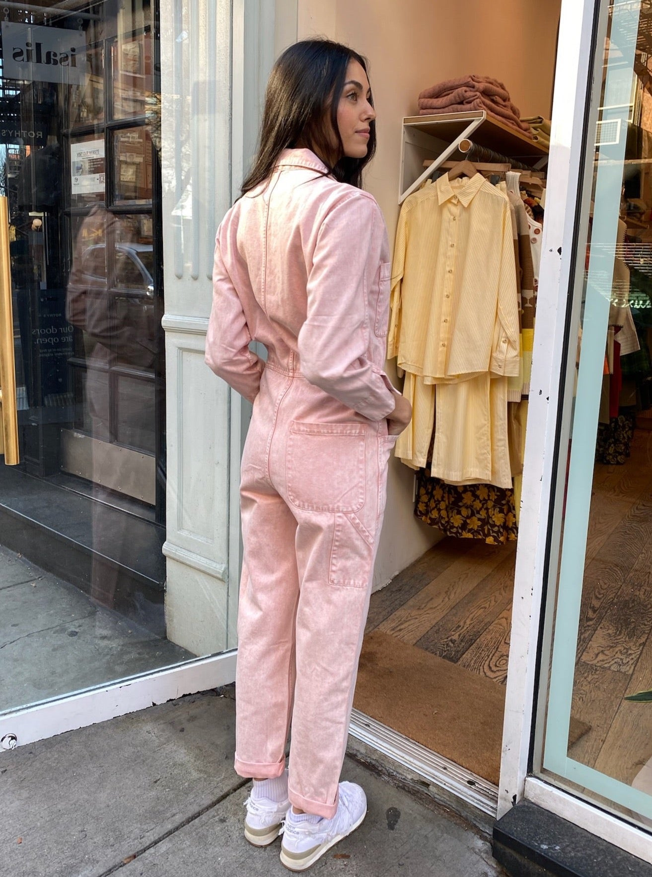 Tanner Long Sleeve Field Suit in Mellow Rose Snow