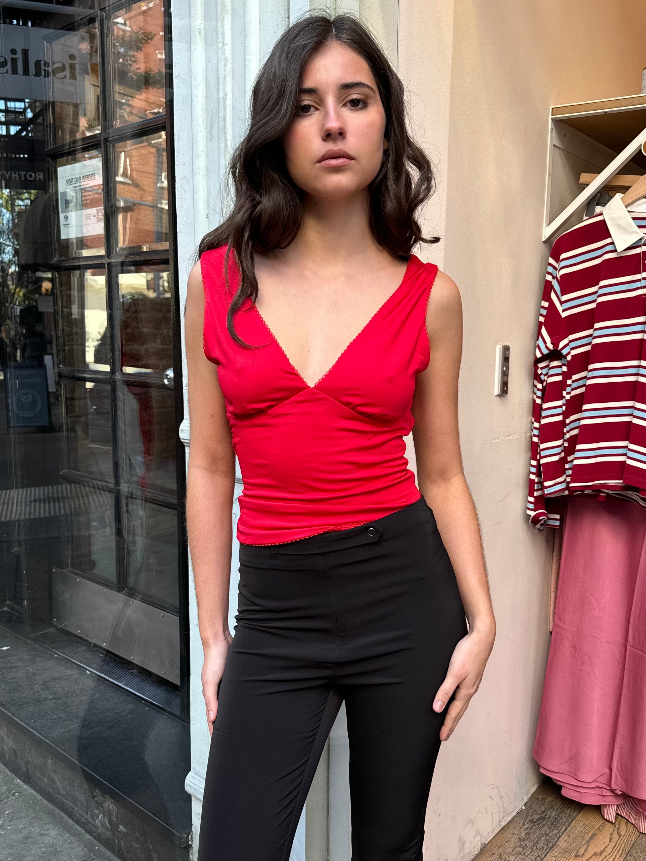 Jackie Top in Red