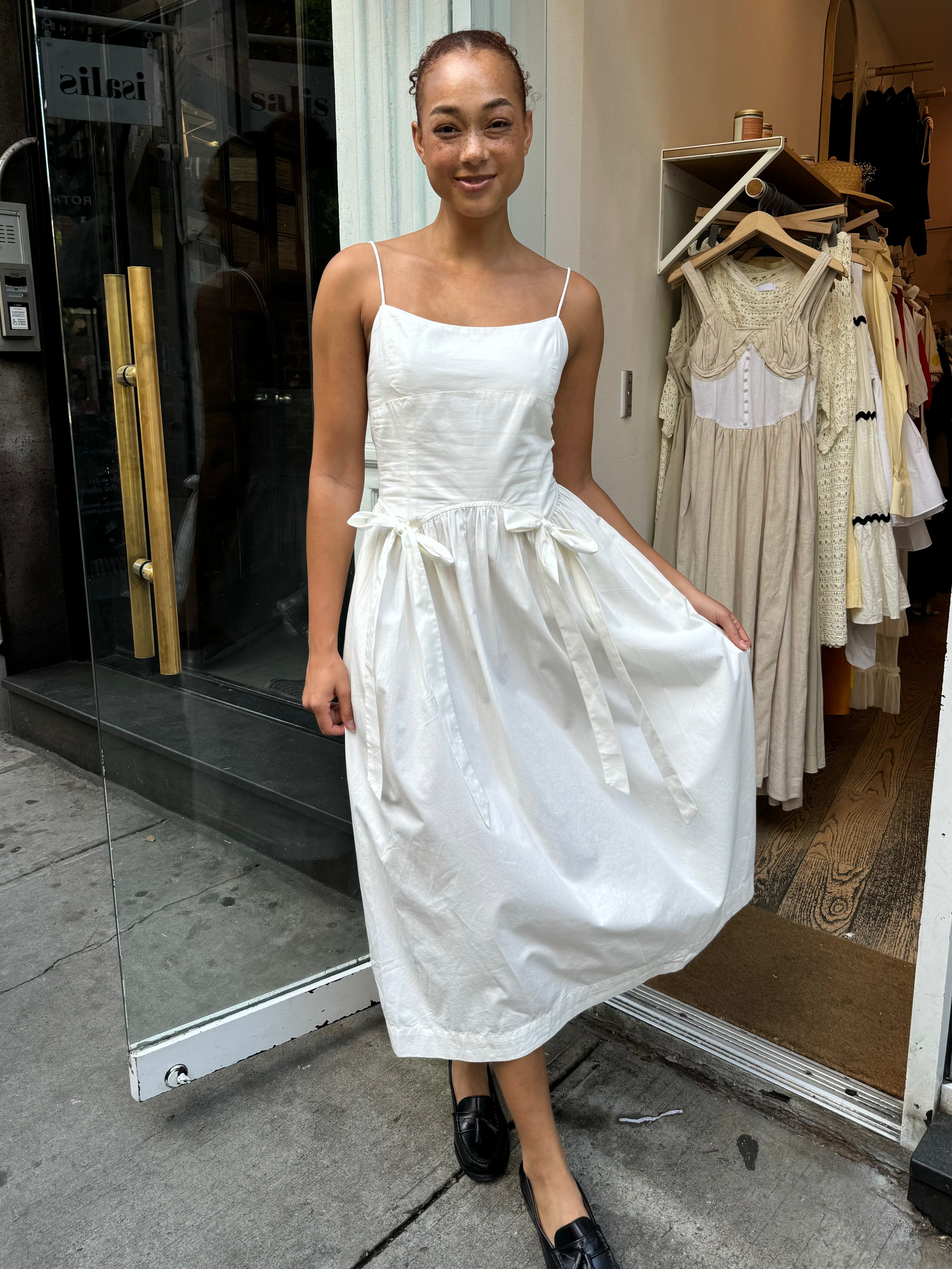 Penelope Dress in White