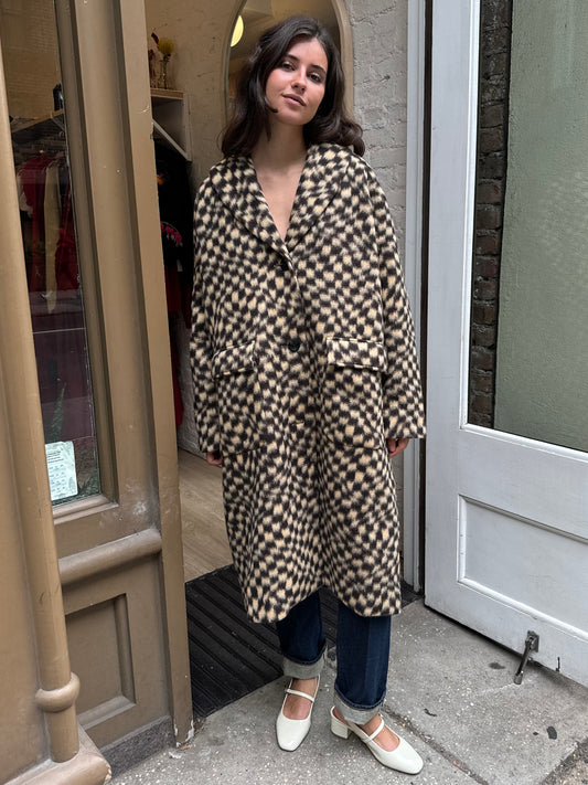 Davis Coat in Checker