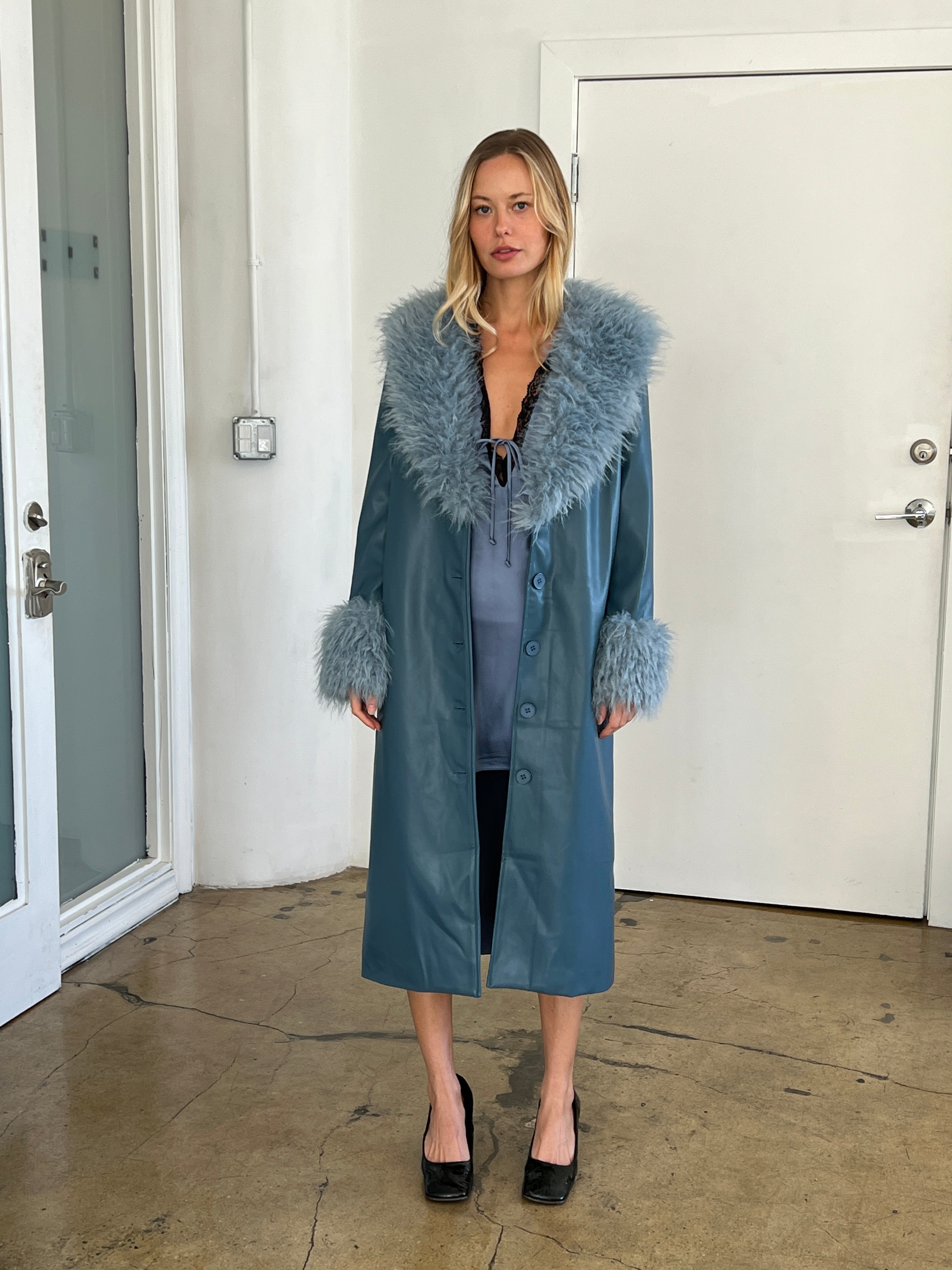 Jones faux fur coat best sale