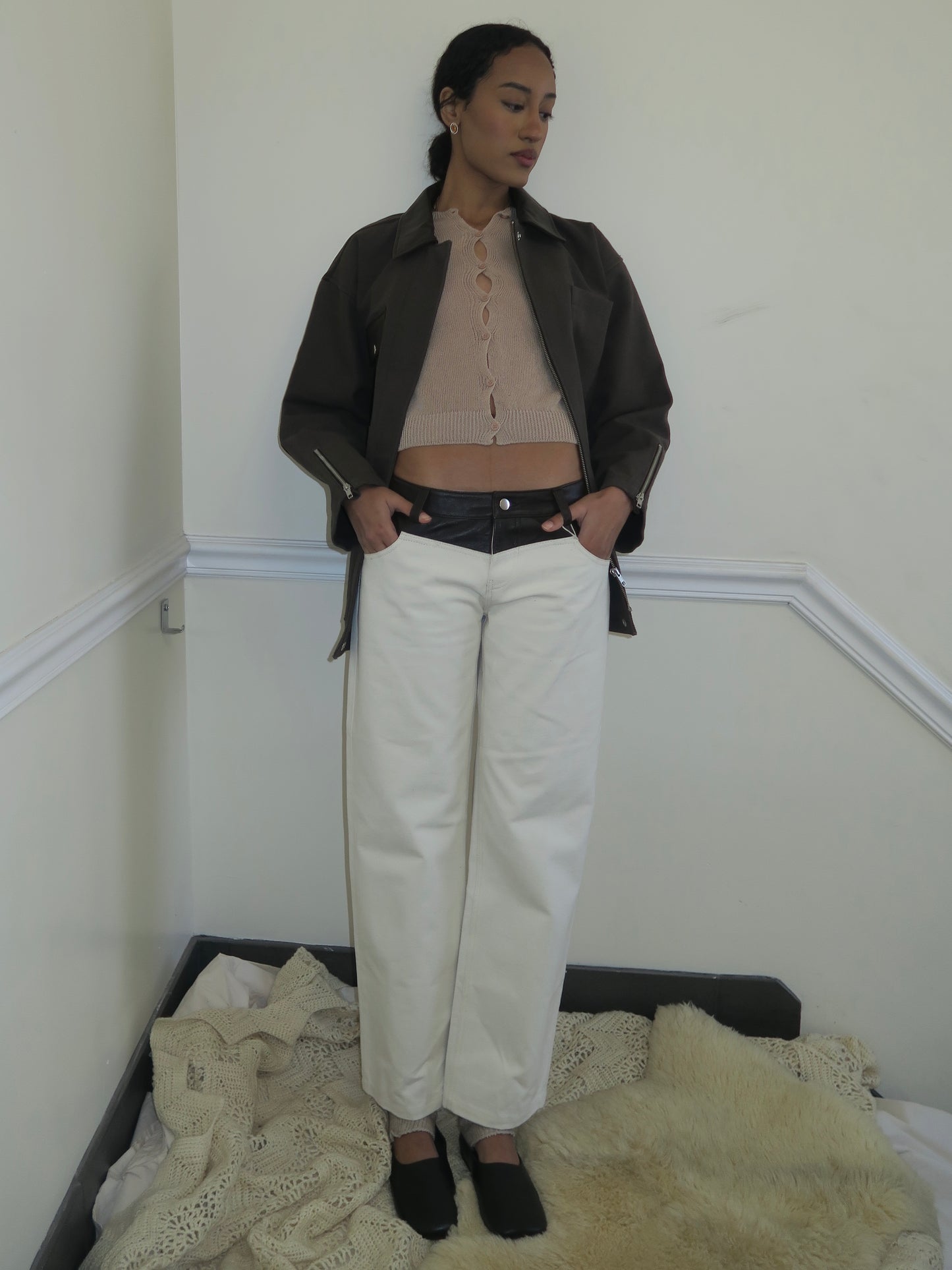 Antonia Trousers in White