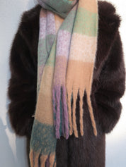 Sweetheart Scarf in Chai Tea