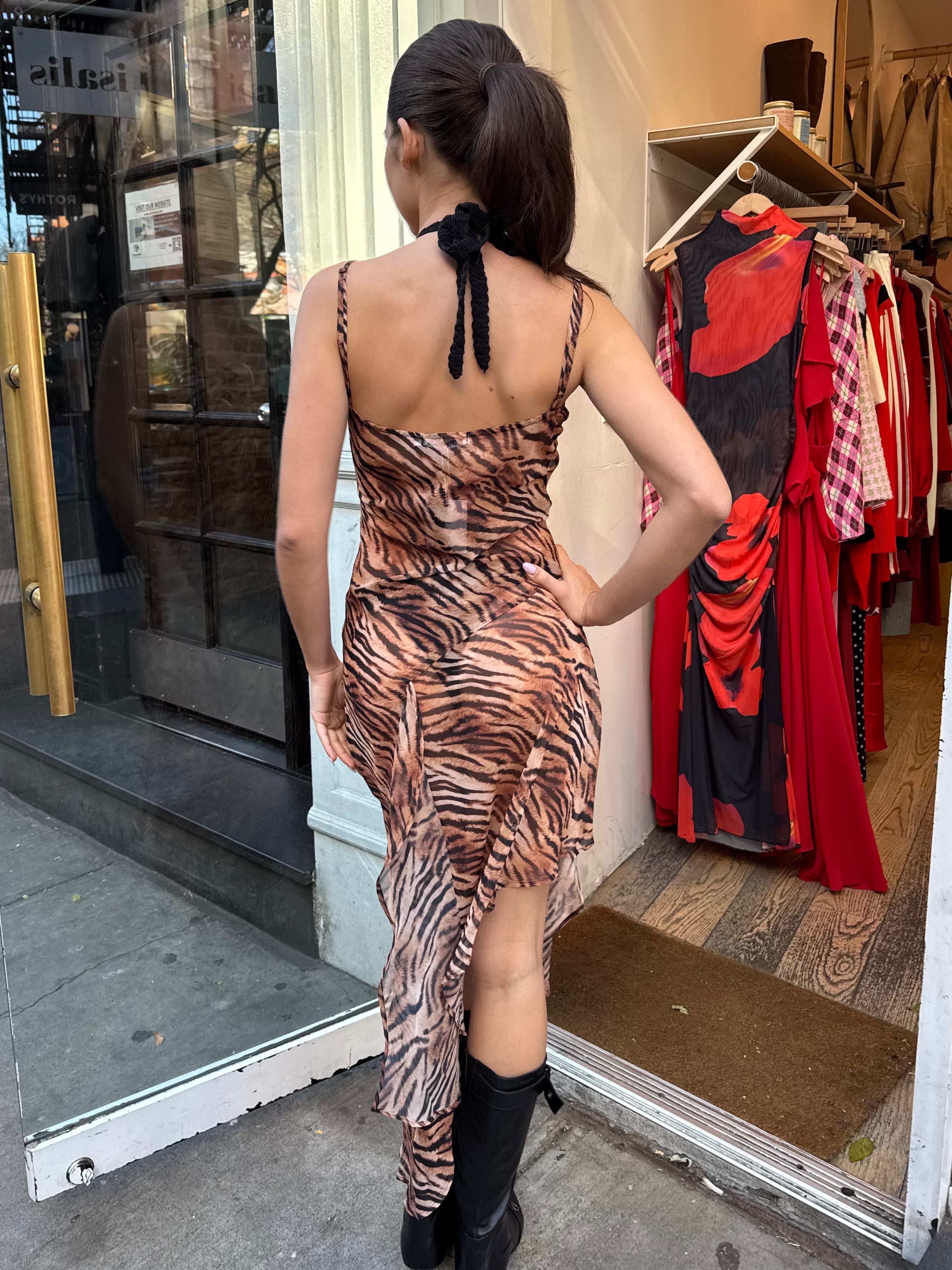 The Tamara Dress in Tiger