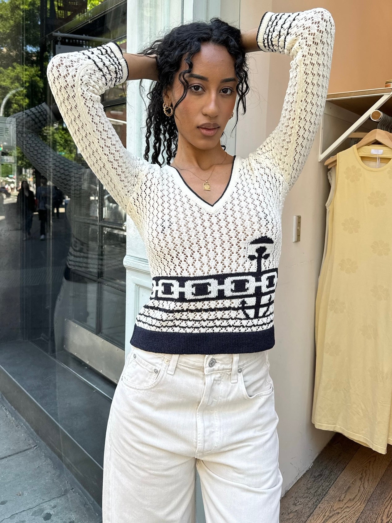 Skylar Sweater in Anchor