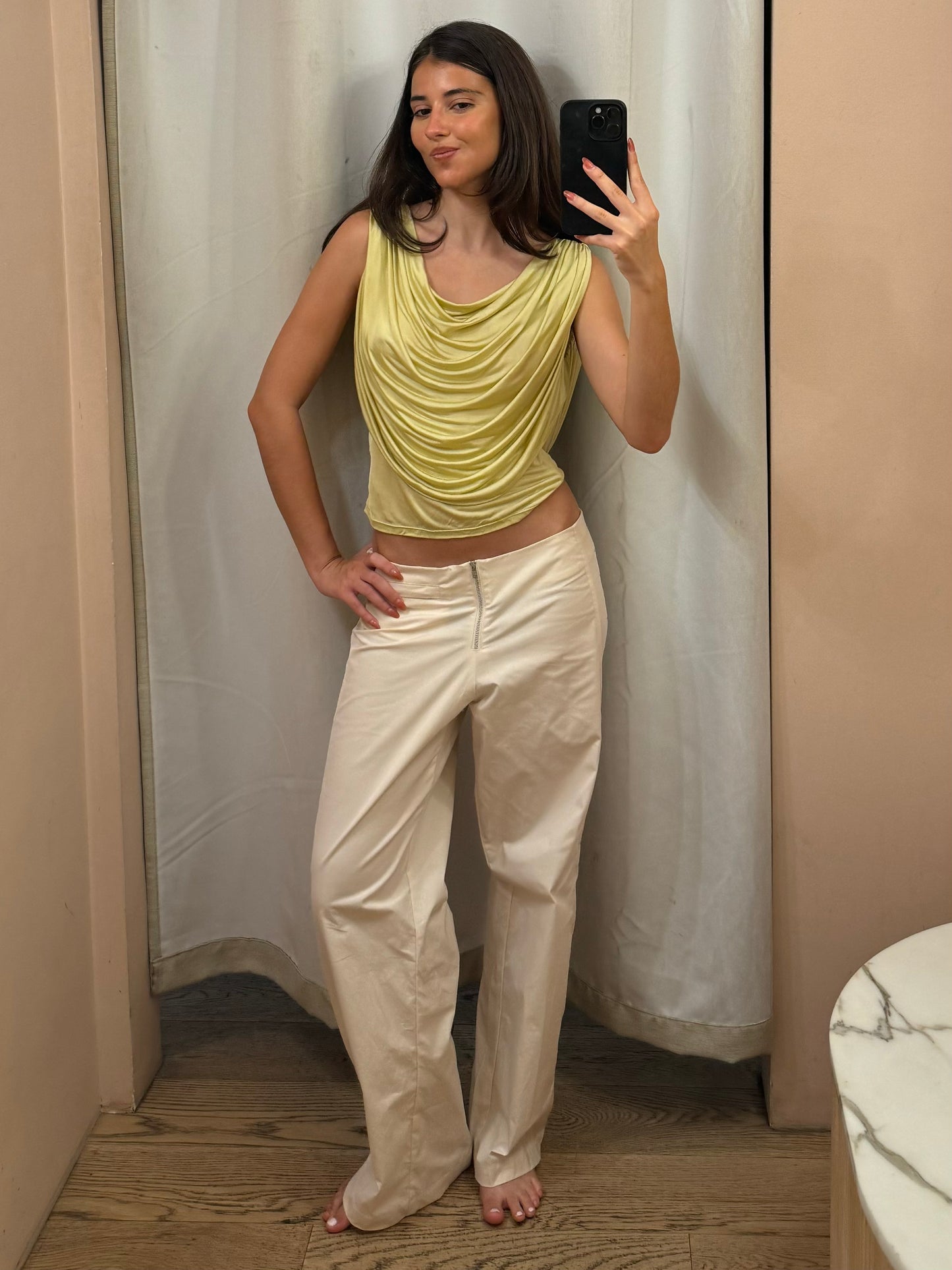 Ete Pant in Cream