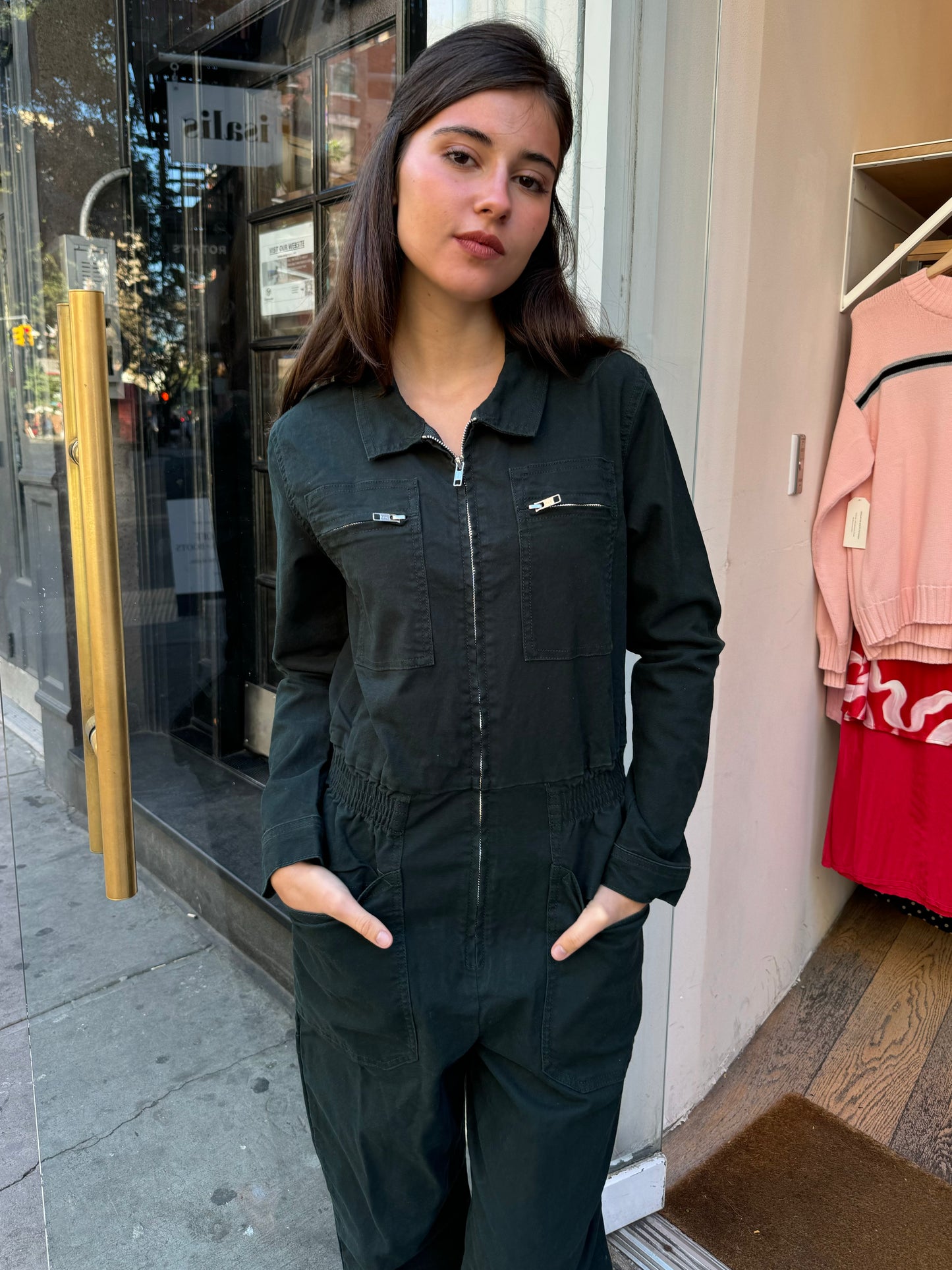 Danny LS Boilersuit in Forest