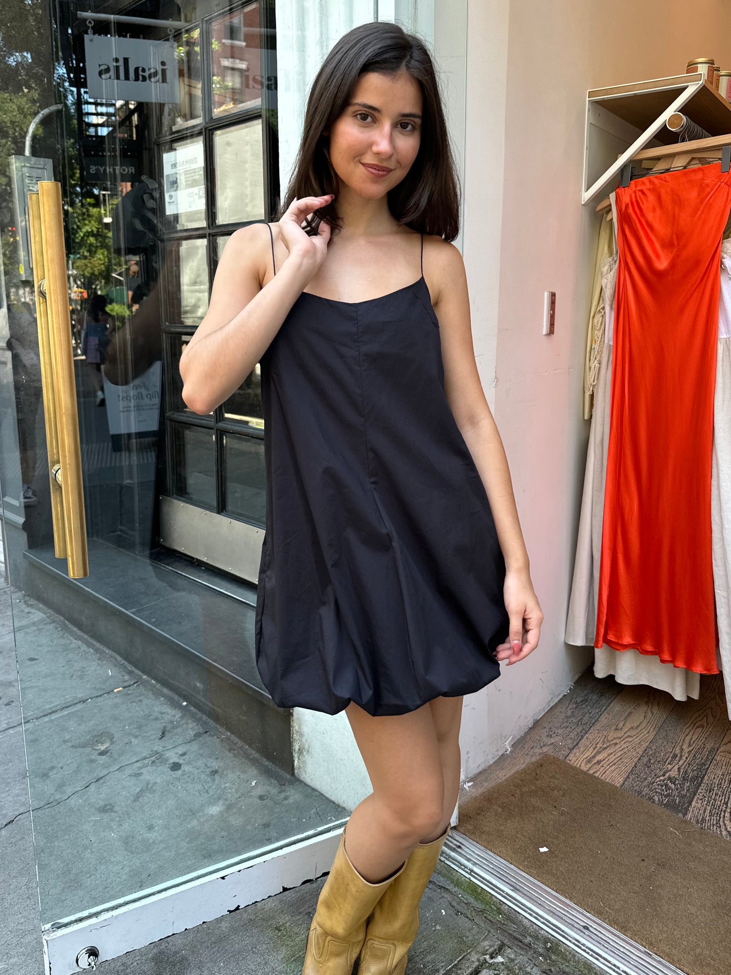 Anais Mini Dress in Black