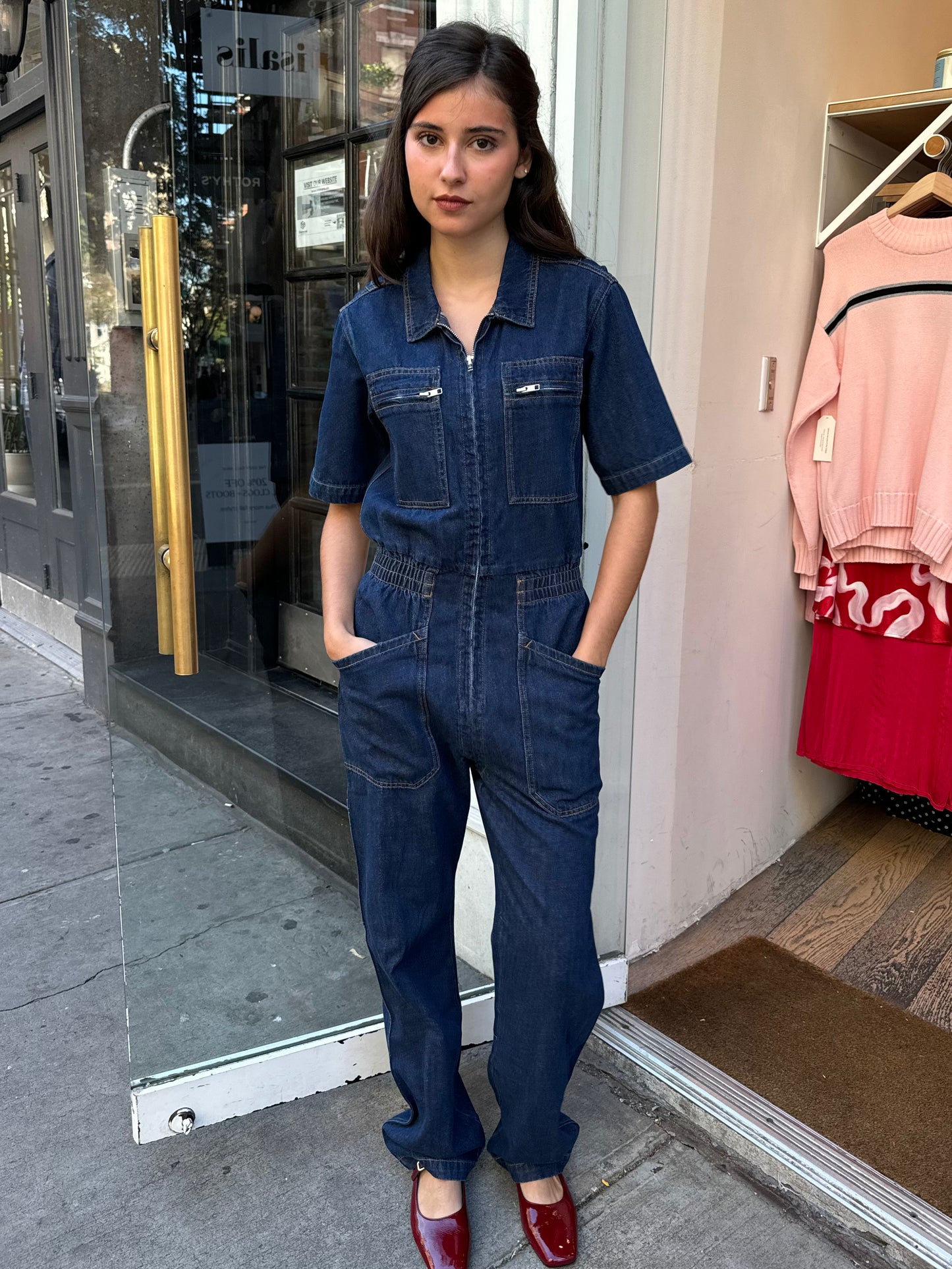 Danny SS Boilersuit in Indigo