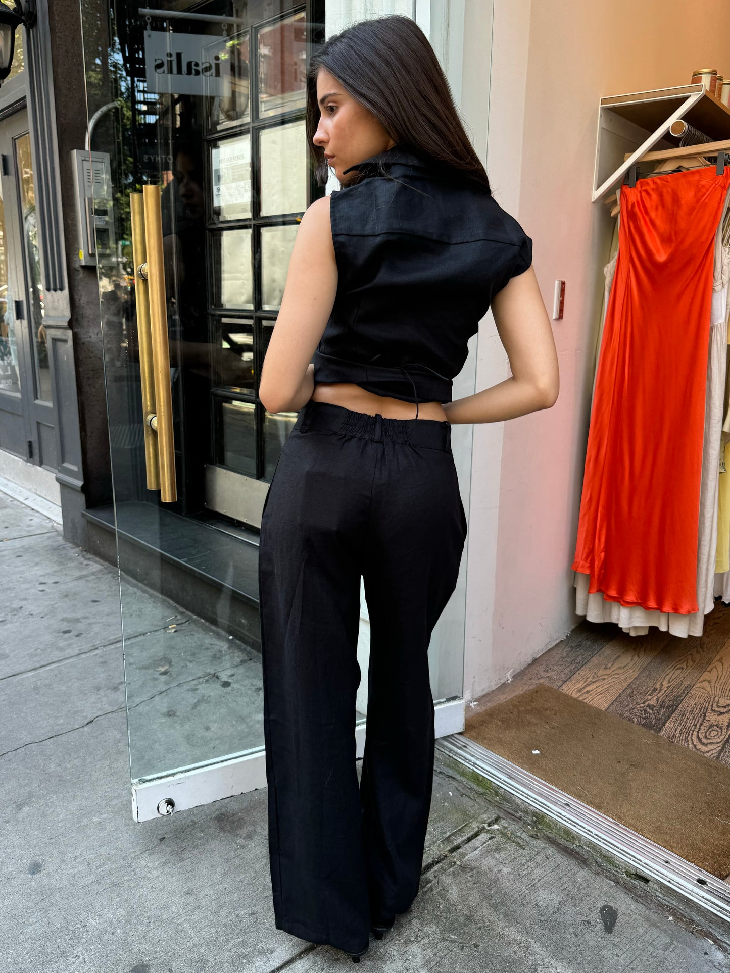 Ida Pant in Black