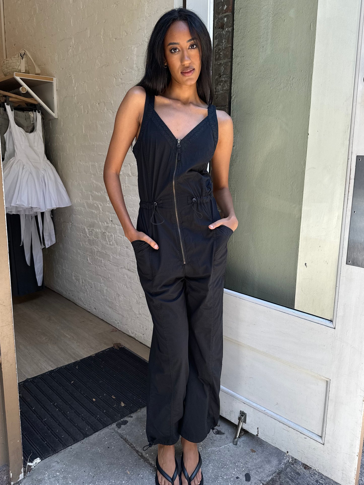 Viva Jumpsuit in Noir