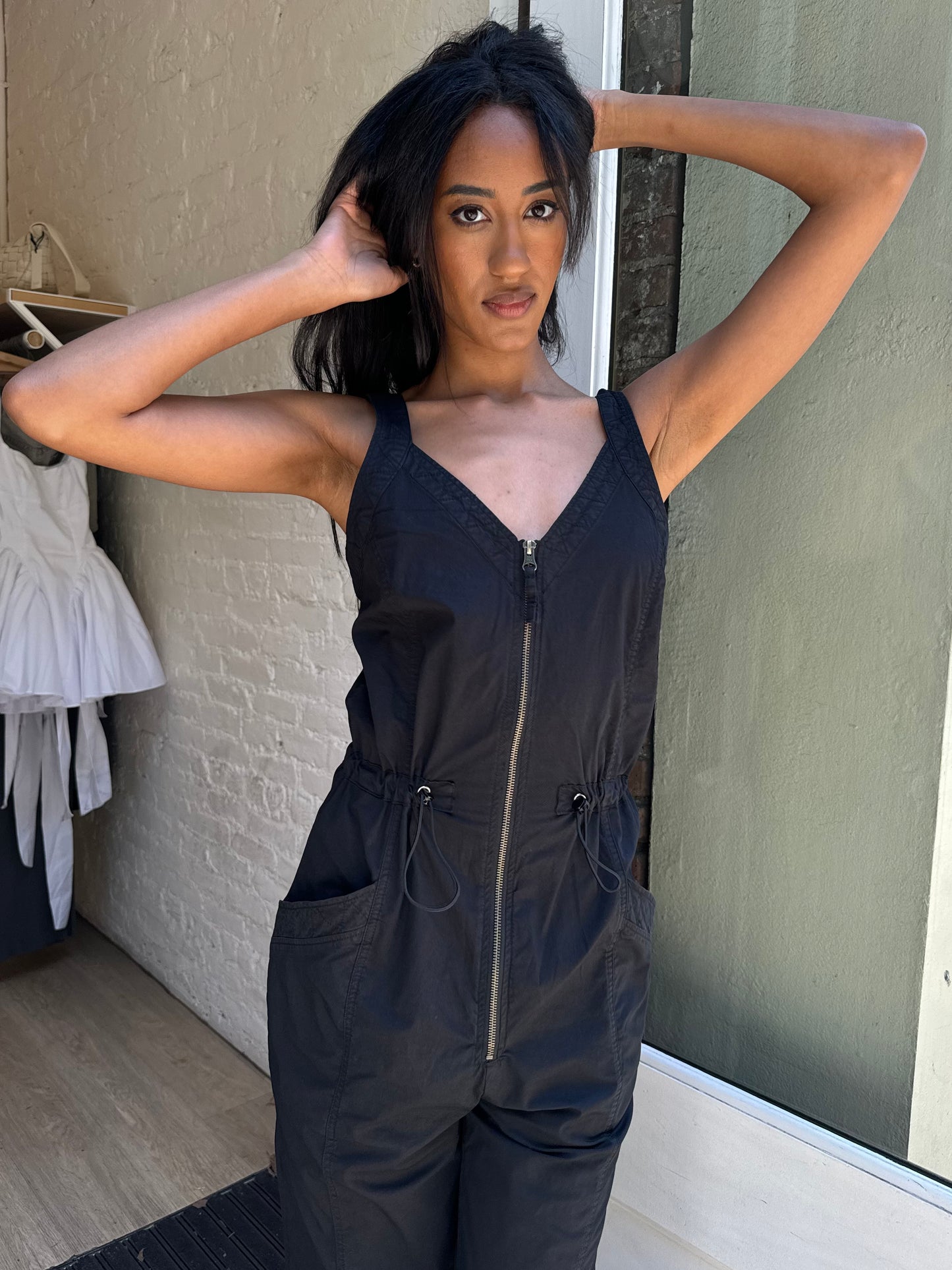 Viva Jumpsuit in Noir