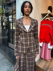 Cooper Tartan Blazer in Multi