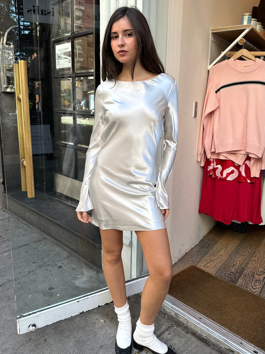 Kim Dress in Silver