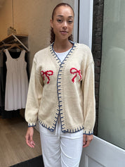 Teresa Knit Cardigan in Cream