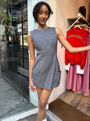 Rowan Dress in Heather Grey