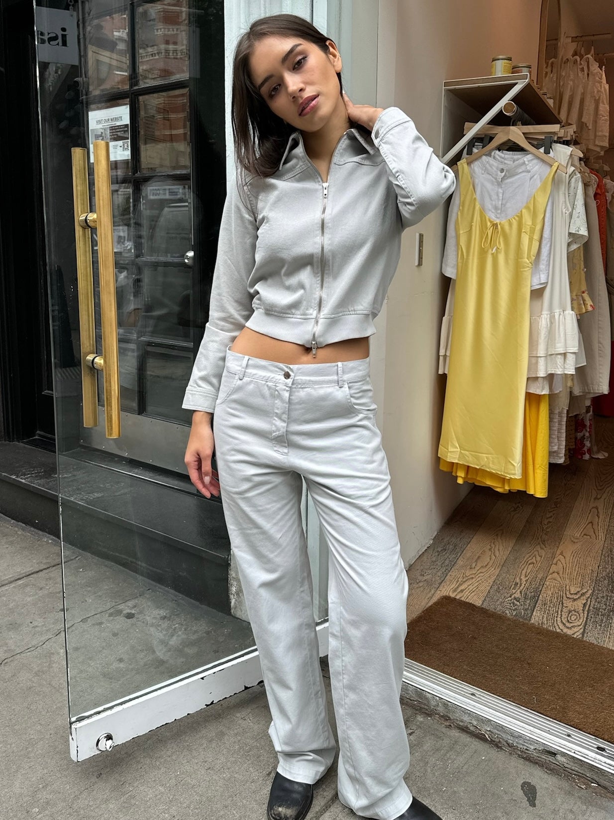 Alex Trousers in Grey