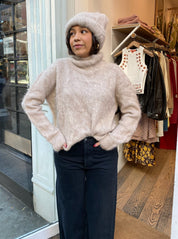 Beaumont Sweater in Taupe