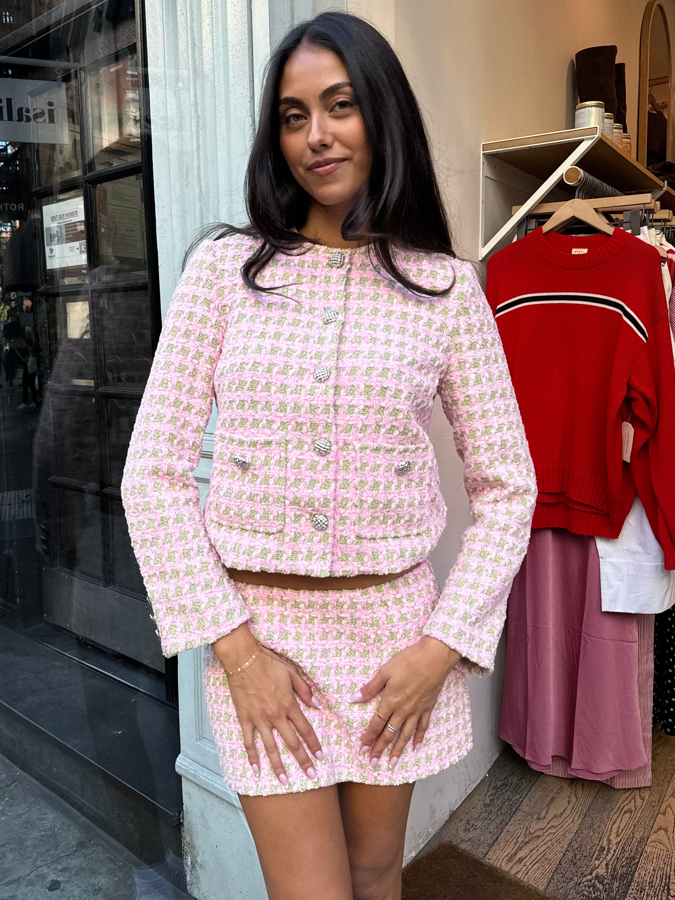 Wren Jacket in Pink