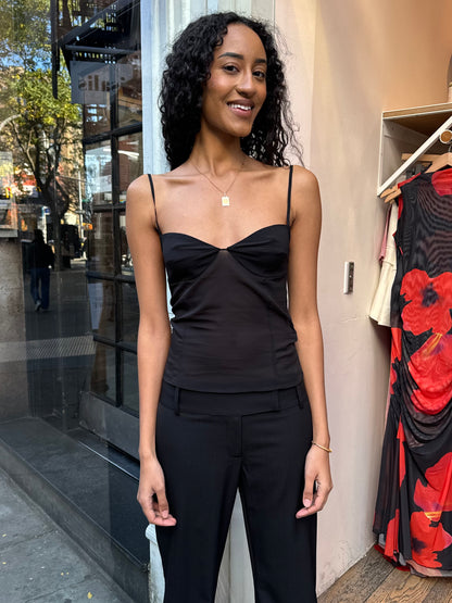 Silk Cami in Black