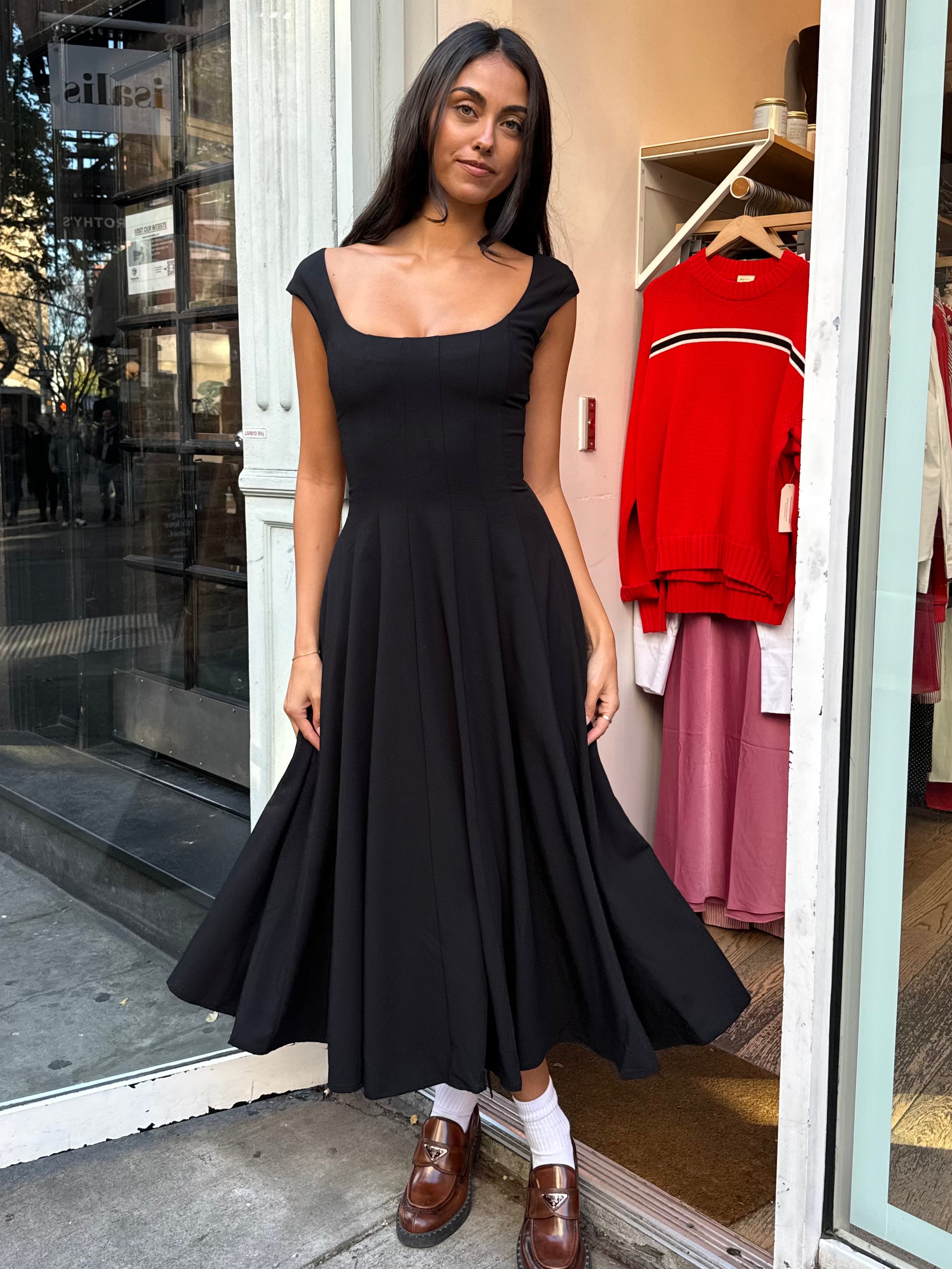 Leila Dress in Black