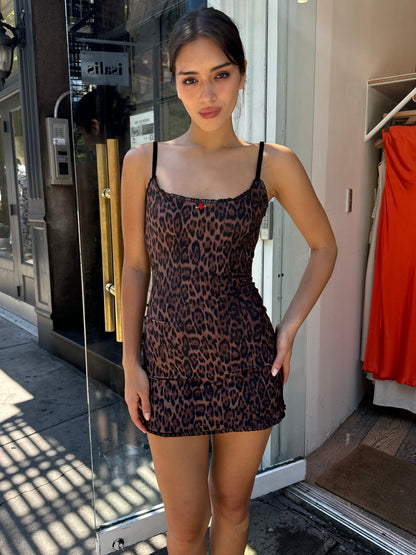 Bailey Dress in Leopard