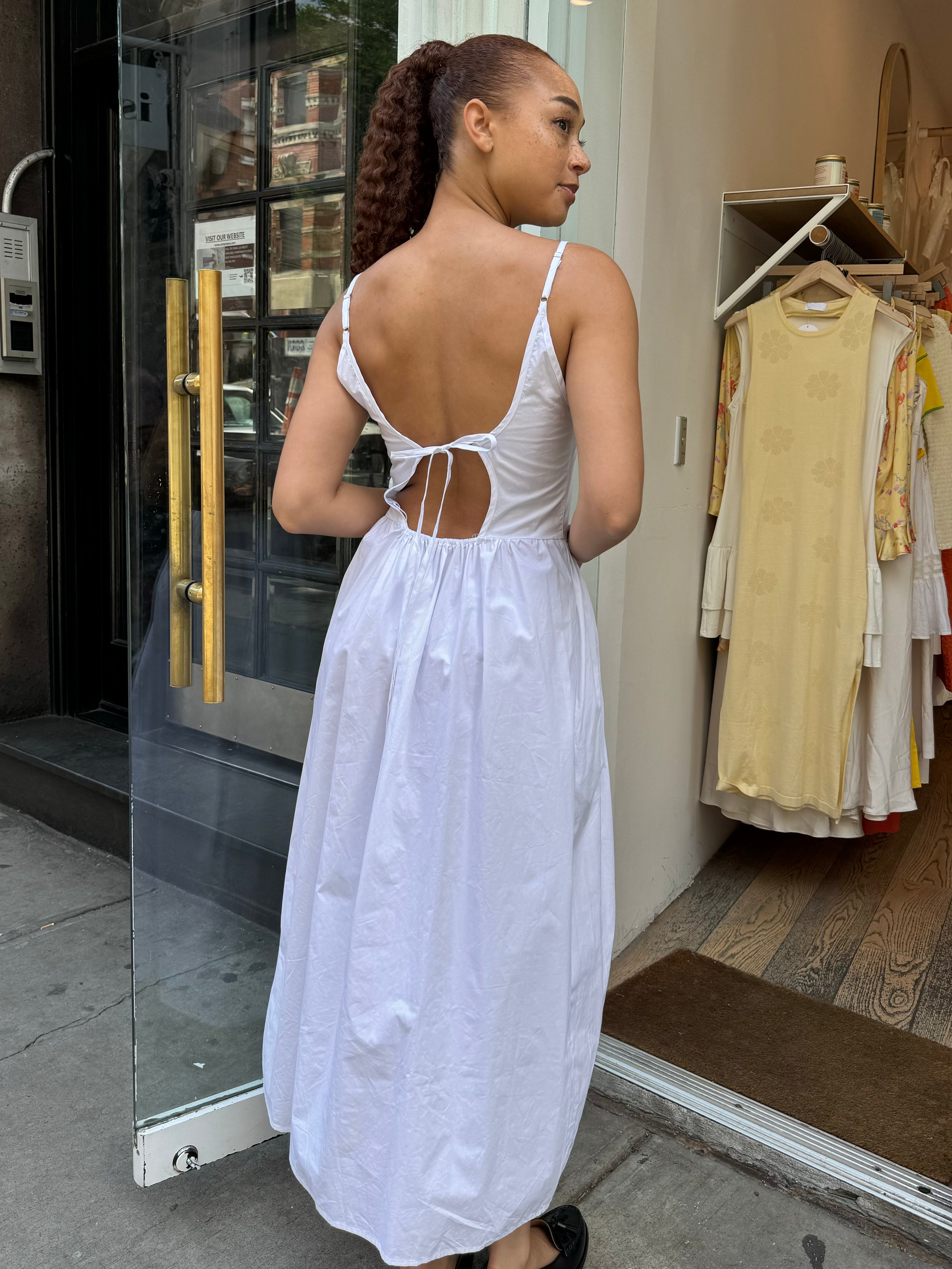 Loreto Maxi Dress in White