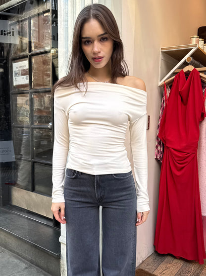 Anahi Top in Cream