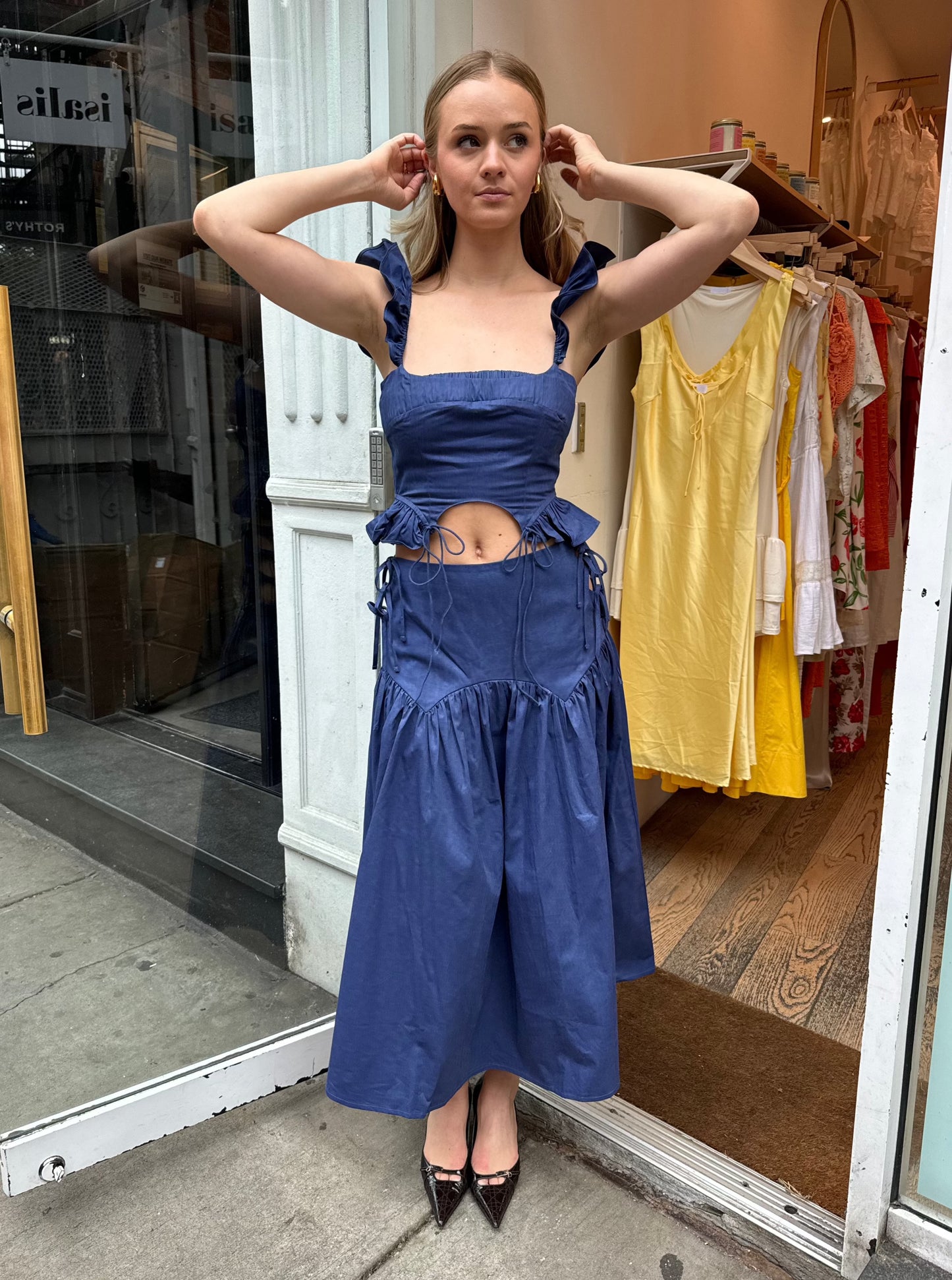 Nala Skirt in Blueberry