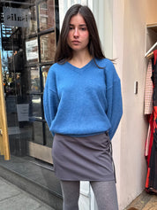 James Mohair Sweater in Blue